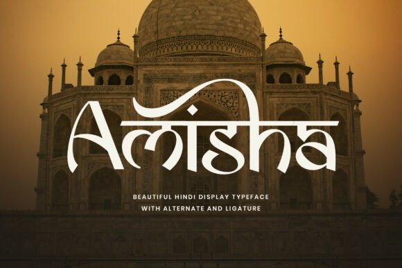 Amisha Font: Elegant Display Type