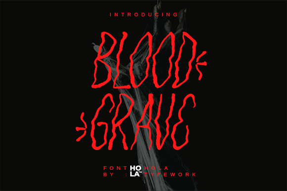 Blood Grave Font – Horror Display Type