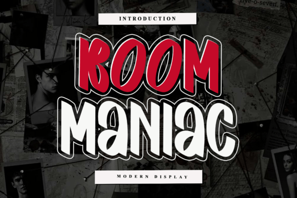 Boom Maniac Font Review