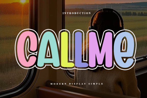 Callme Font: Bold & Energetic Display Type