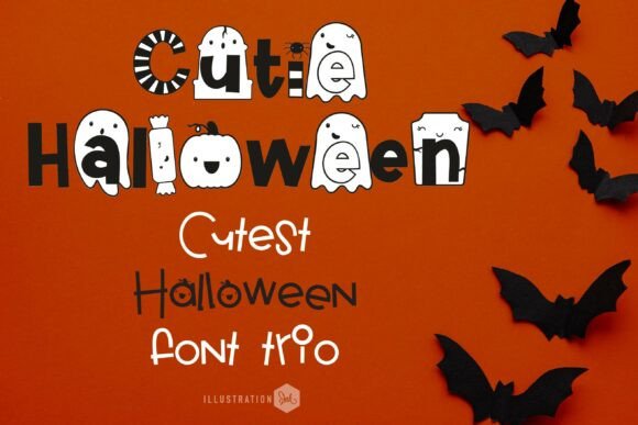 Cutie Halloween Trio Font Review