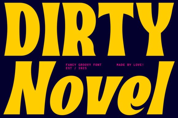 Dirty Novel Font for Bold Branding