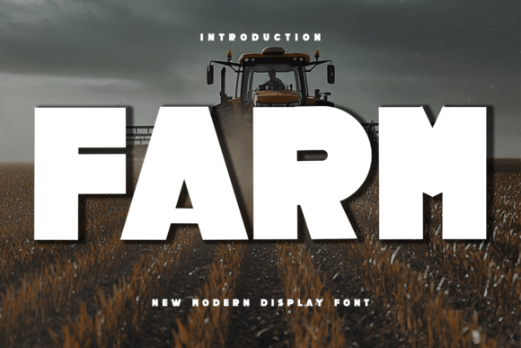 Farm Font: Bold Display for Impact