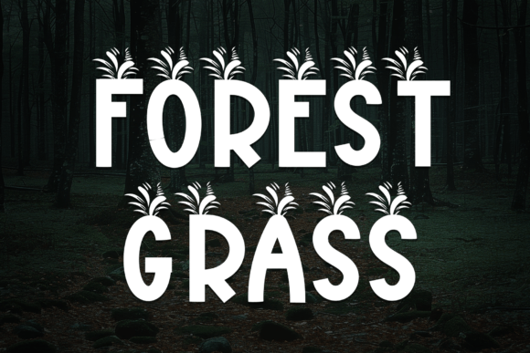 Forest Grass Font for Business