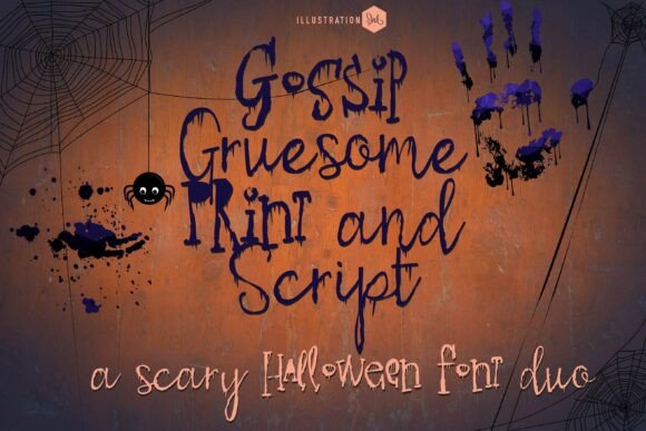 Gossip Gruesome Duo Font