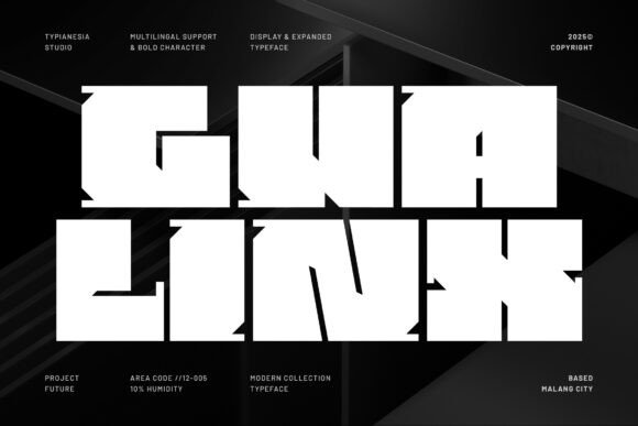 Gualinx Font – Modern Display Type
