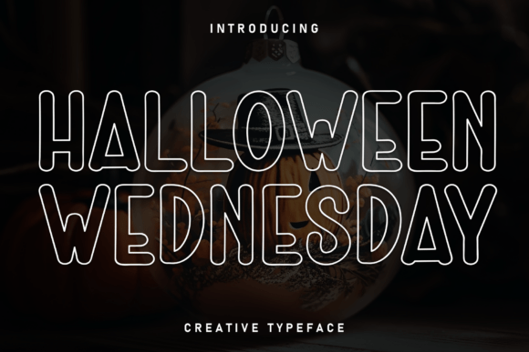 Halloween Wednesday Font