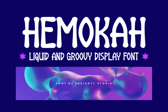 Hemokah: A Bold Display Font