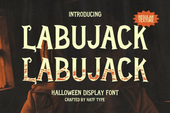 Labujack: A Halloween Font for Bold Design