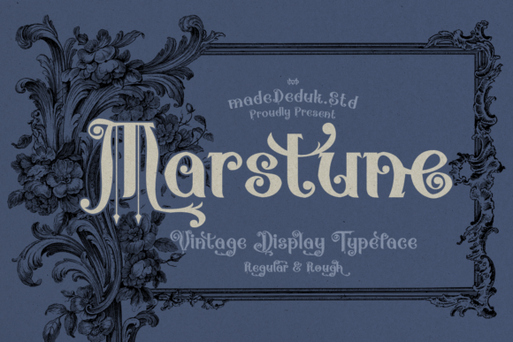 Marstune Font: Vintage Display for Web Design