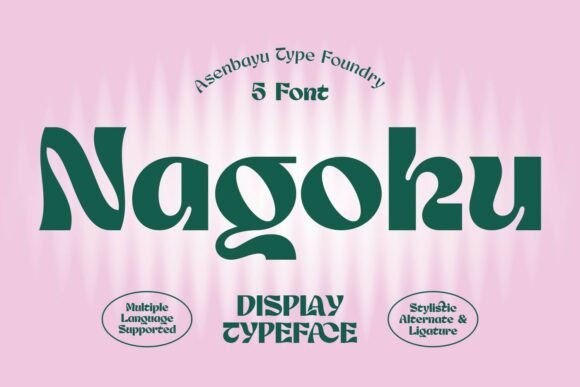 Nagoku Font for Creative Design