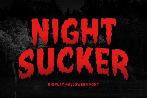 Night Sucker Font for Bold Branding