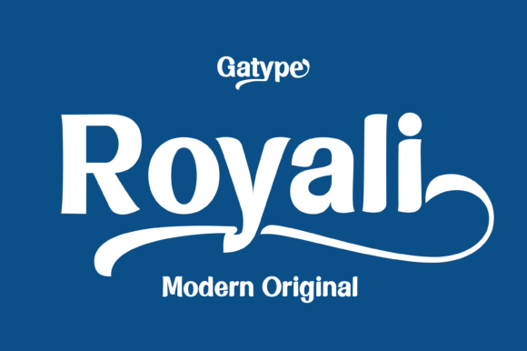 Royali: A Bold Serif for Elegant Design