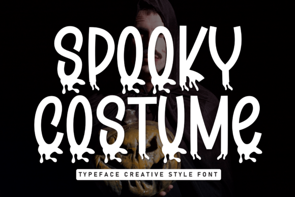 Spooky Costume Font for Business Branding