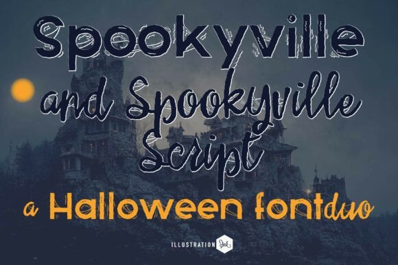 Spookyville Duo Font for Business Branding