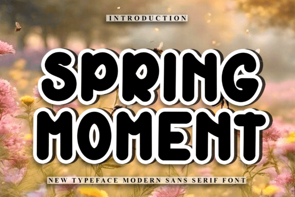 Spring Moment Font for Web Design